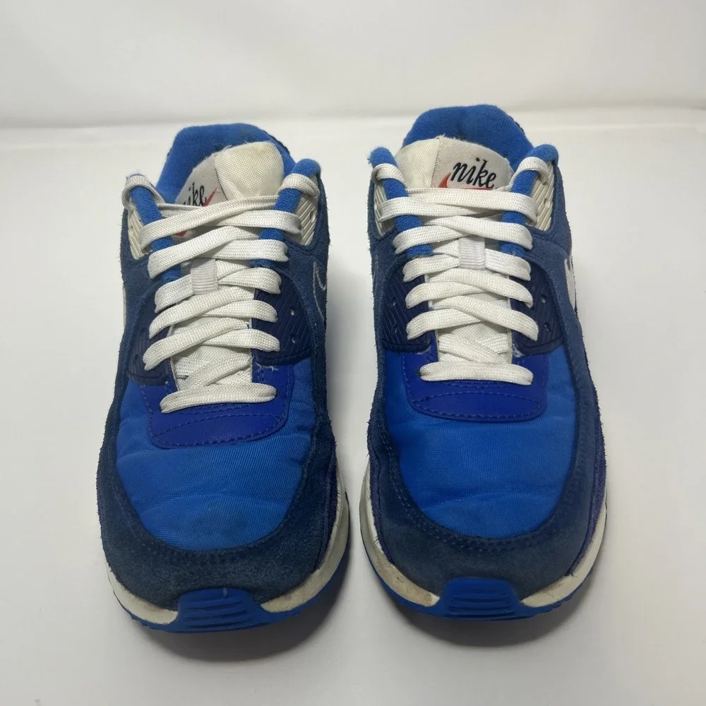 Nike Air Max 90 SE 2 Sneakers Youth Sz 4.5Y, Women's Sz 6 Blue DB4179-400